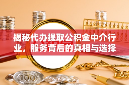 龙湾揭秘代办提取公积金中介行业，服务背后的真相与选择指南