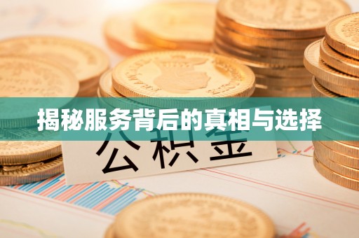 龙湾揭秘服务背后的真相与选择