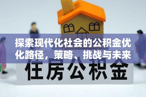 龙湾探索现代化社会的公积金优化路径，策略、挑战与未来展望