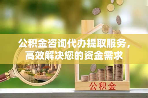 龙湾公积金咨询代办提取服务，高效解决您的资金需求