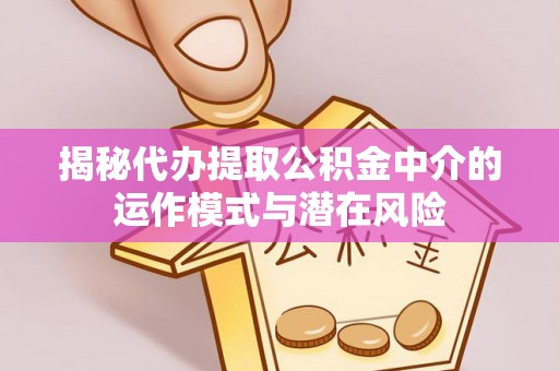 龙湾揭秘代办提取公积金中介的运作模式与潜在风险