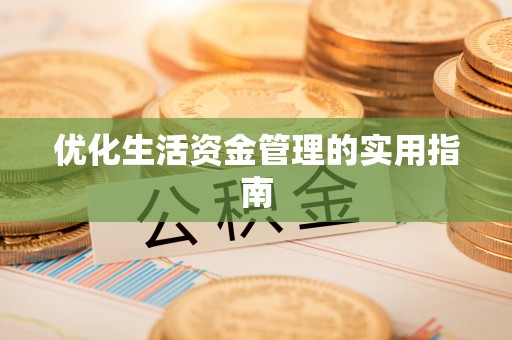 龙湾优化生活资金管理的实用指南
