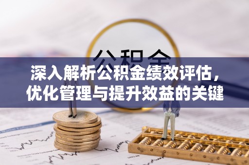 龙湾深入解析公积金绩效评估，优化管理与提升效益的关键路径