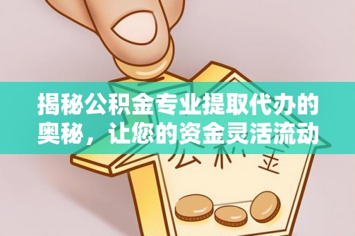 龙湾揭秘公积金专业提取代办的奥秘，让您的资金灵活流动